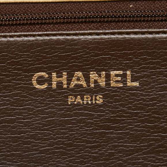 CHANEL Matelasse Coco Mark Push Lock Chain Shoulder Bag in Beige Lambskin for... - Picture 5 of 7